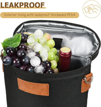 Insulated Dual Wine Bottle Carrier Bag – Buy 1, Get 1 FREE – ChillMate
