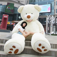 Giant Plush Teddy Bear – HugHero-Gray-80 cm-State of Style