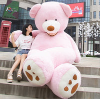 Giant Plush Teddy Bear – HugHero-Gray-80 cm-State of Style