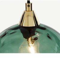 Glass Ball Pendant Lamp - LumiSphere-Rose Fire-Cold White-State of Style