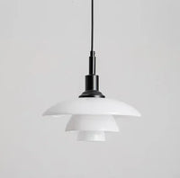 Glass Decorative Lamp - AuroraGlow-Hanger (Black)-State of Style