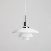 Glass Decorative Lamp - AuroraGlow-Hanger (Silver)-State of Style