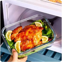 GlassGuard Bento Lunchbox – Borosilicate Glass-1x Rectangle 320ml-State of Style