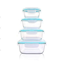 GlassGuard Bento Lunchbox – Borosilicate Glass-1x Rectangle 320ml-State of Style