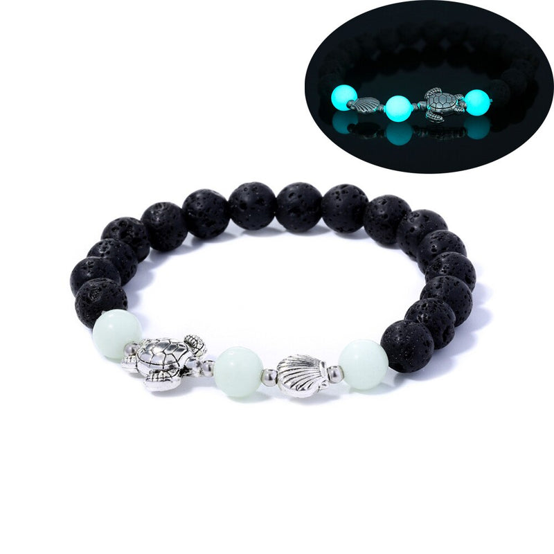 Glow In The Dark Bracelet | Lighting Edition-Schwarzpanzer-Schildkröte-State of Style