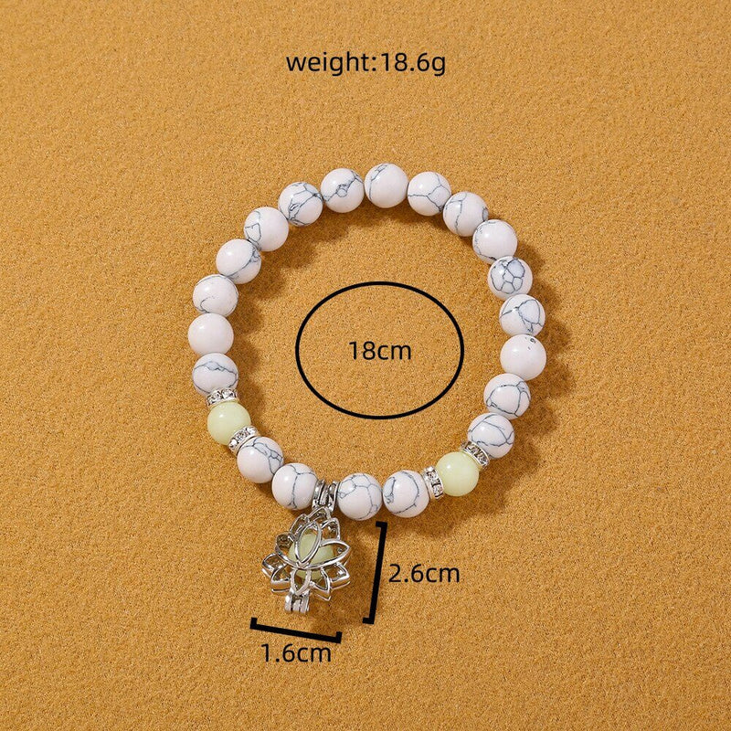 Glow In The Dark Bracelet | Lighting Edition-Weißer Lotus-State of Style