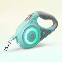 GlowGuard Illuminating Dog Leash with Flashlight-Green-State of Style