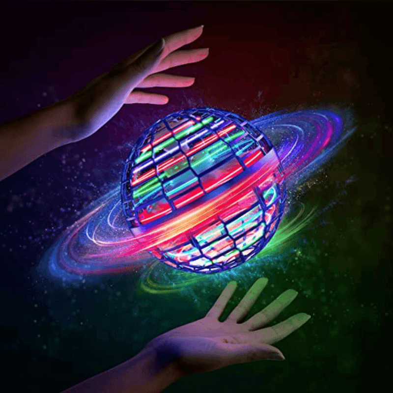 Glowing Boomerang Ball for Magical Play Fun - SkyGlider-Blue-State of Style