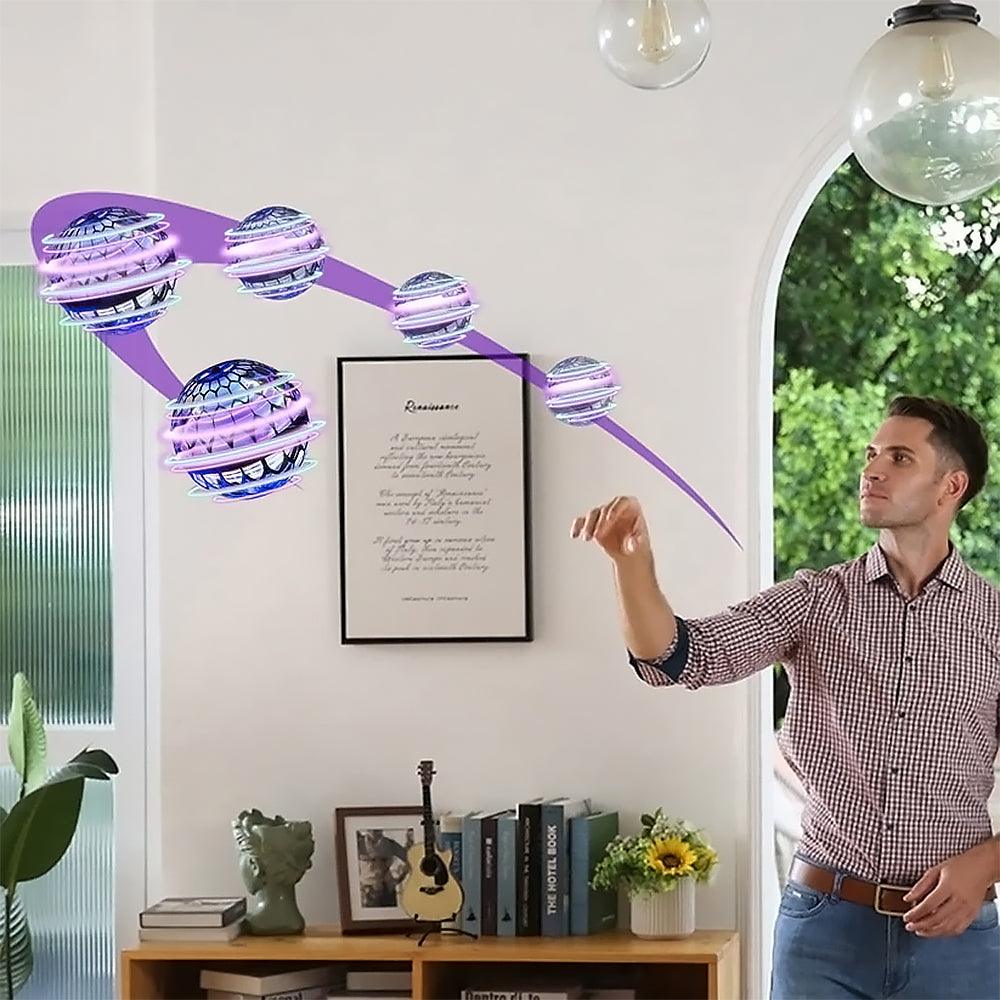 Glowing Boomerang Ball for Magical Play Fun - SkyGlider-Blue-State of Style