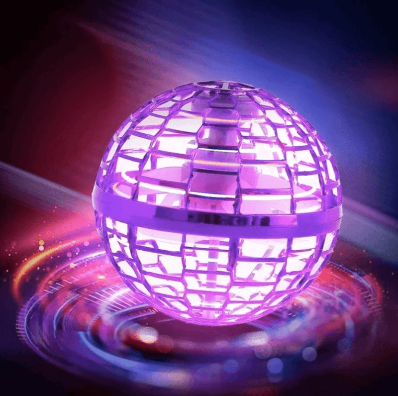 Glowing Boomerang Ball for Magical Play Fun - SkyGlider-Purple-State of Style