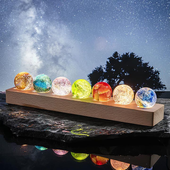 Glowing Cosmic Crystals - AstroGlow Orbs-Rectangle-State of Style