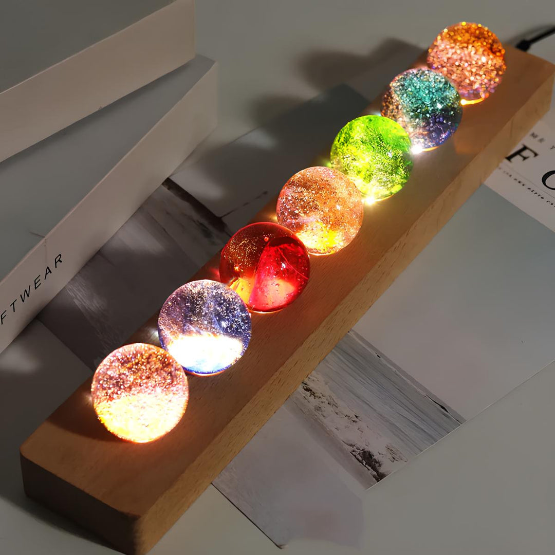 Glowing Cosmic Crystals - AstroGlow Orbs-Rectangle-State of Style