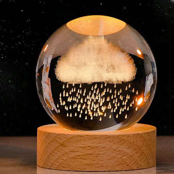 Glowing Sphere - CelestialGlow-Rain cloud-State of Style