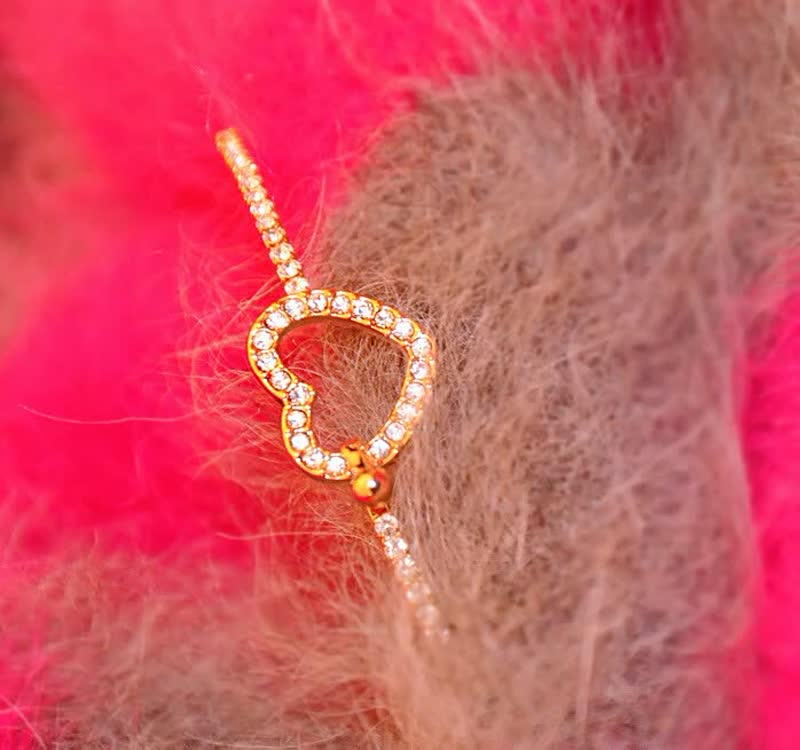 Gold Love Bracelet with Charm | Elegant Women's Jewellery-Gold-State of Style