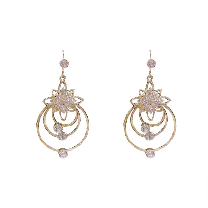 Golden Hoop Earrings | Luxurious Jewellery-State of Style