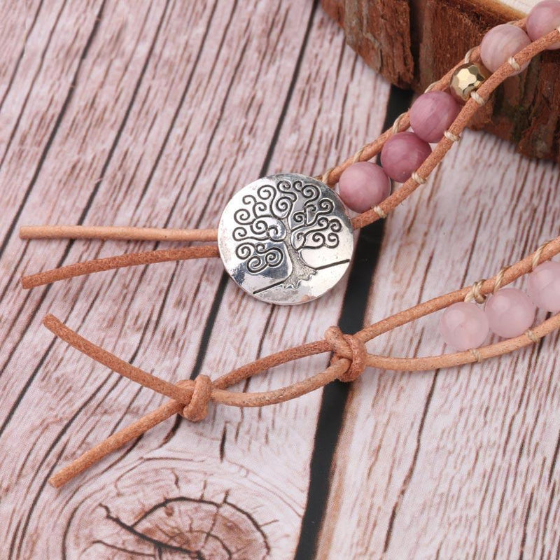 Golden Rose Quartz Bracelet – Amoria-State of Style