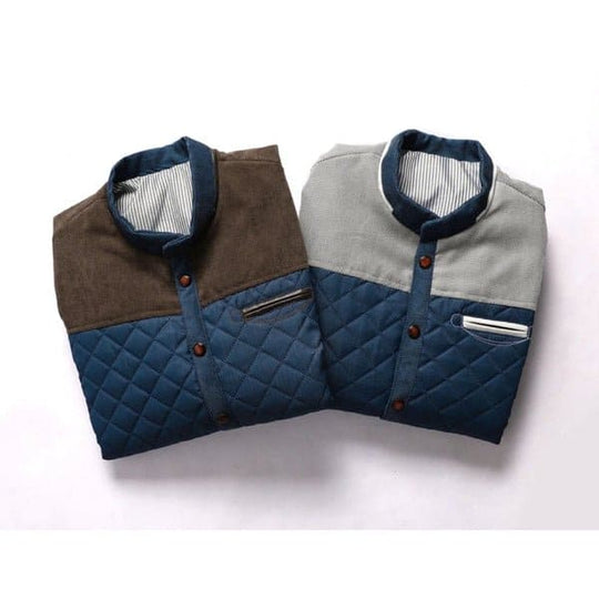 Goodwood Men's Quilted Jacket – Inspired by Classic Country Style-Brown-S-State of Style