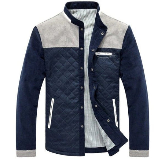 Goodwood Men's Quilted Jacket – Inspired by Classic Country Style-Grey-S-State of Style