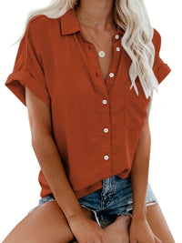 Grace Kraag Blouse | Comfortable Button Closure-Black-S-State of Style