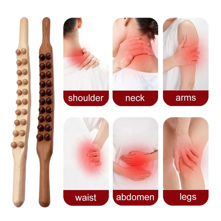 Gua Sha Therapy Stick – TheraWood-Light Wood-State of Style
