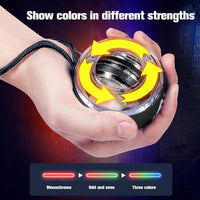 Gyroscopic Wrist Strengthener Ball - Auto Start Forearm Trainer-Black-State of Style
