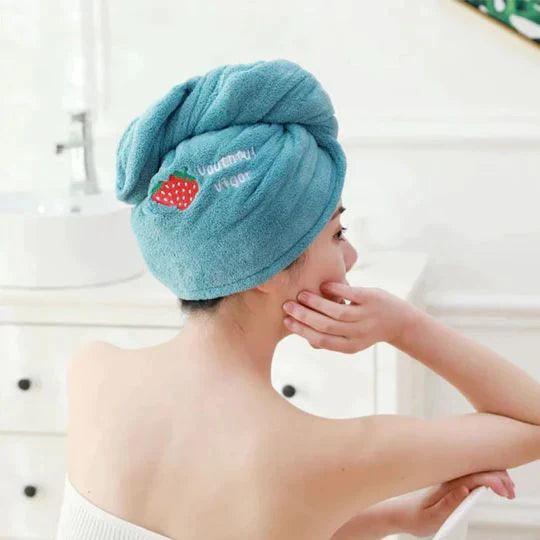 HairDry Pro - Microfibre Hair Towel-Light Blue-State of Style