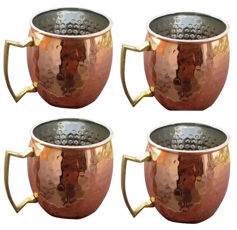 Hammered Copper Mug Set - ChillCopper-State of Style