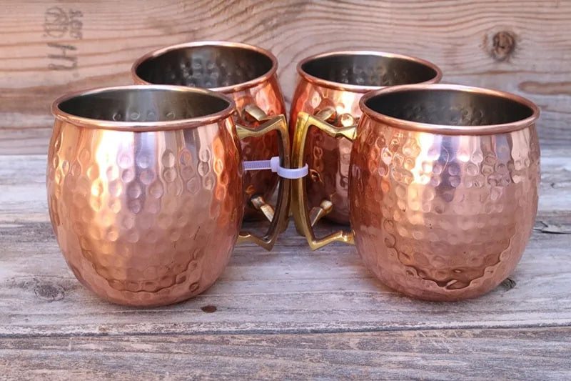 Hammered Copper Mug Set - ChillCopper-State of Style