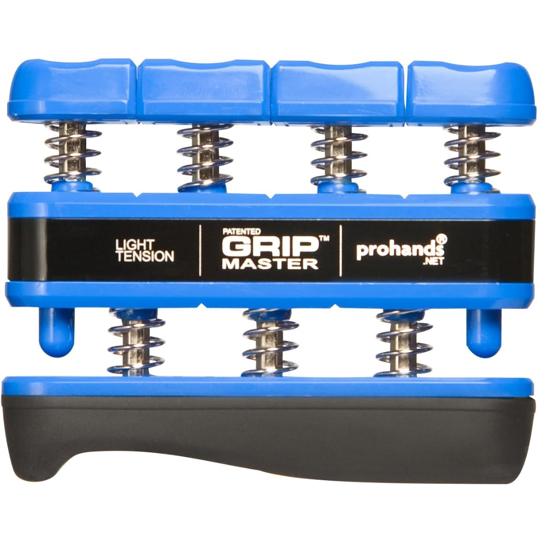 Hand Grip Strengthener - Finger Exerciser (Spring Loader)-Blue - Light Tension-State of Style