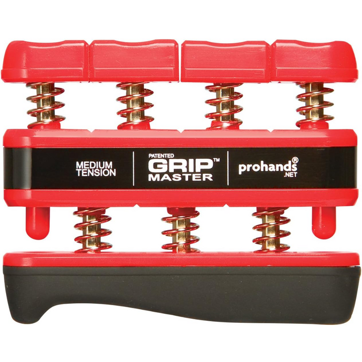 Hand Grip Strengthener - Finger Exerciser (Spring Loader)-Red - Medium Spanning-State of Style