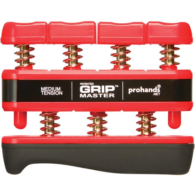 Hand Grip Strengthener - Finger Exerciser (Spring Loader)-Red - Medium Spanning-State of Style