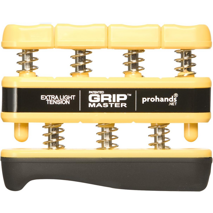 Hand Grip Strengthener - Finger Exerciser (Spring Loader)-Yellow - Extra Light Tension-State of Style