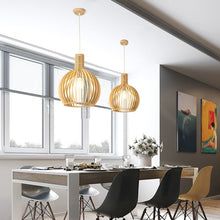 Handcrafted Wooden Pendant Light - RustikAura-23 cm-Classic Wood-State of Style
