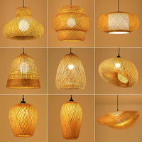 Handmade Rattan Pendant Lamp - RayaLicht-A - 40 cm-State of Style
