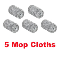 Hands-Free Flat Mop with Bucket - FlexiMop-5 Pads-State of Style