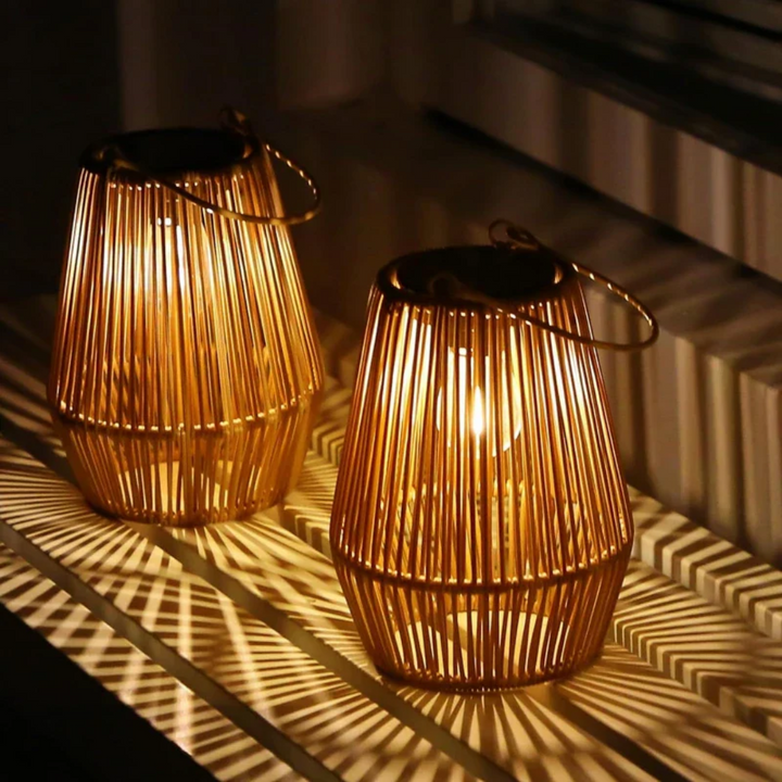Handwoven Waterproof Solar Garden Lamp - SunWeave-State of Style