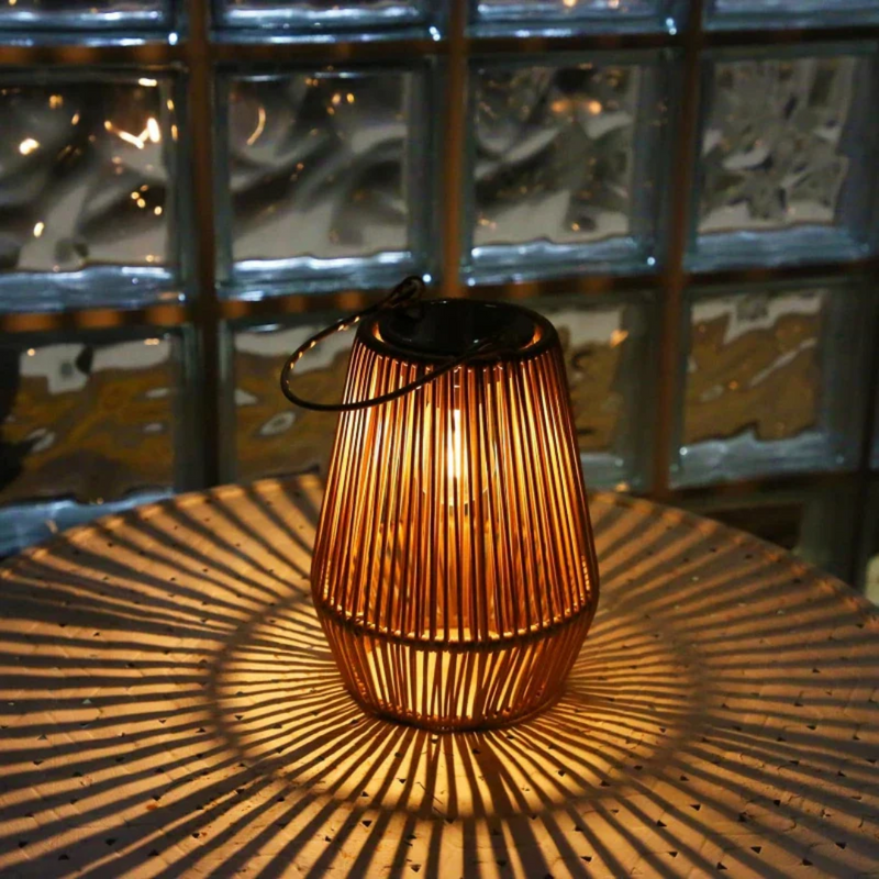 Handwoven Waterproof Solar Garden Lamp - SunWeave-State of Style