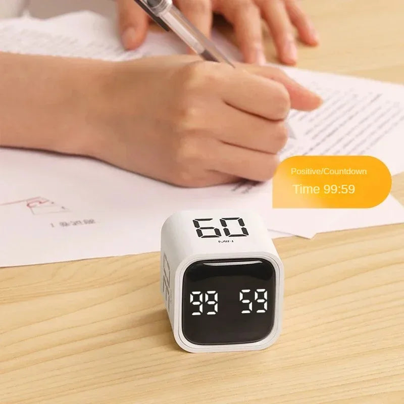 Handy Timer with Gravity Sensor – TimeMaster-White-State of Style