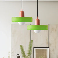 Hanging Ceiling Lamp - NordicLuxe-Green-Pink-25 x 18 cm-State of Style