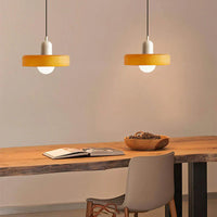 Hanging Ceiling Lamp - NordicLuxe-White-Red-25 x 18 cm-State of Style