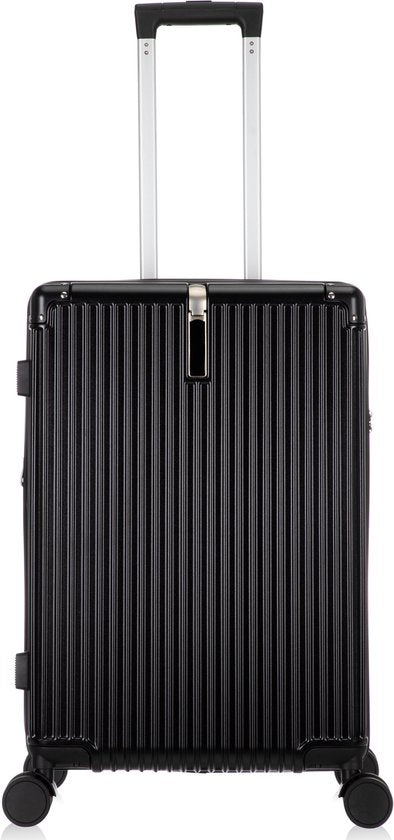 Hard case suitcase with extras – Mykonos-Black-S (39 L)-State of Style