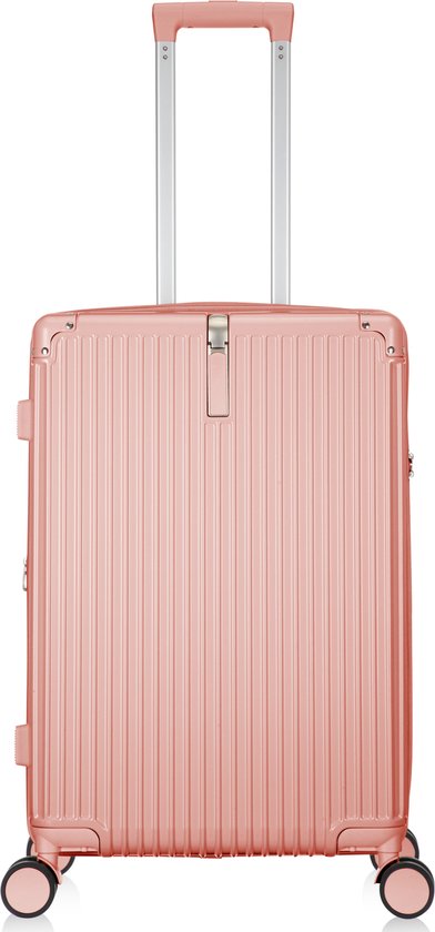 Hard case suitcase with extras – Mykonos-Pink-S (39 L)-State of Style