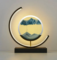 Harmony Sand Landscape Lamp - Serenova-Black/Blue-State of Style