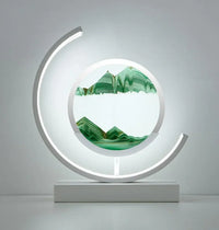 Harmony Sand Landscape Lamp - Serenova-White/Green-State of Style