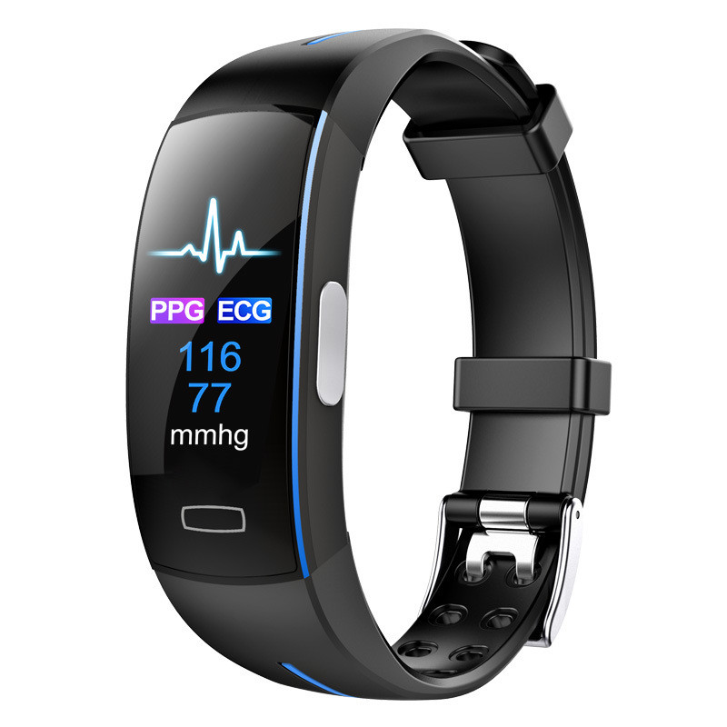 HealthGuardian Smart Blood Pressure and Heart Rate Monitor-Black/Blue Colour-State of Style