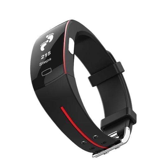 HealthGuardian Smart Blood Pressure and Heart Rate Monitor-Black/Blue-State of Style