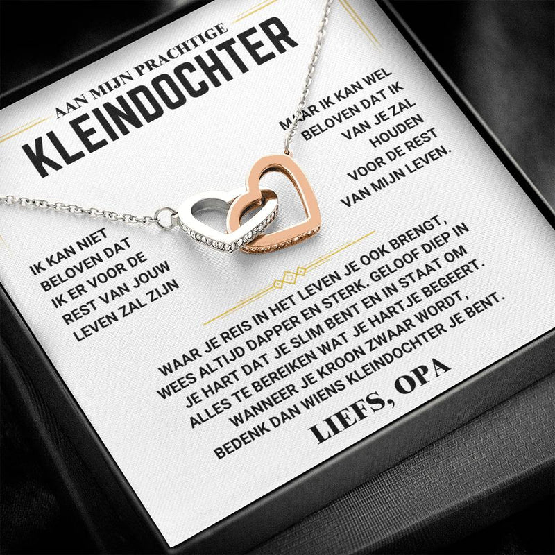 Heart Necklace for Granddaughter from Grandpa-Standard-State of Style