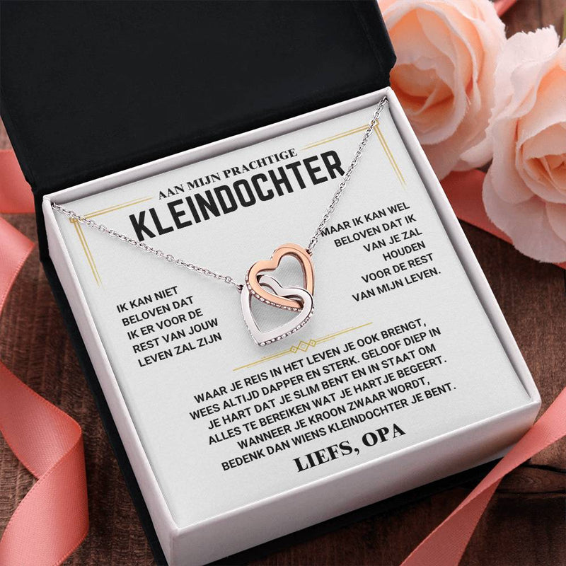 Heart Necklace for Granddaughter from Grandpa-Standard-State of Style