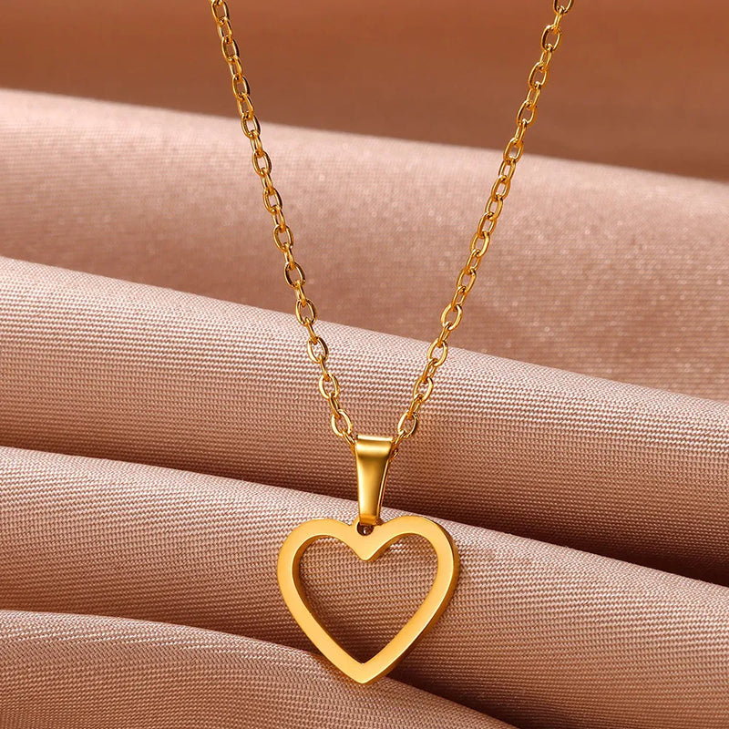 Heart Pendant Necklace | Elegant Jewellery for Women-Concave Heart-State of Style
