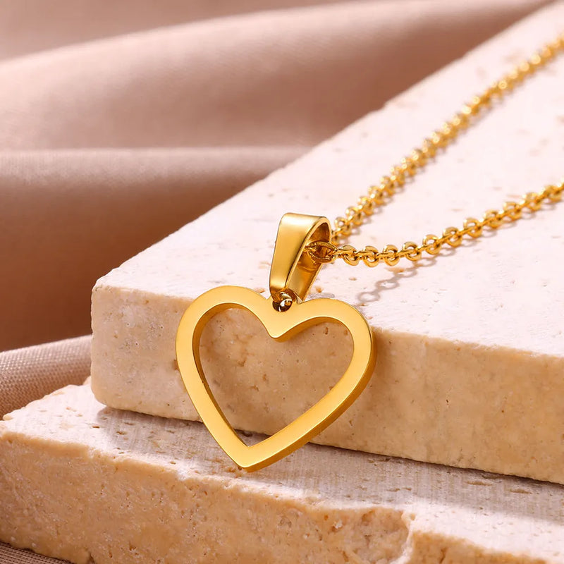 Heart Pendant Necklace | Elegant Jewellery for Women-Concave Heart-State of Style